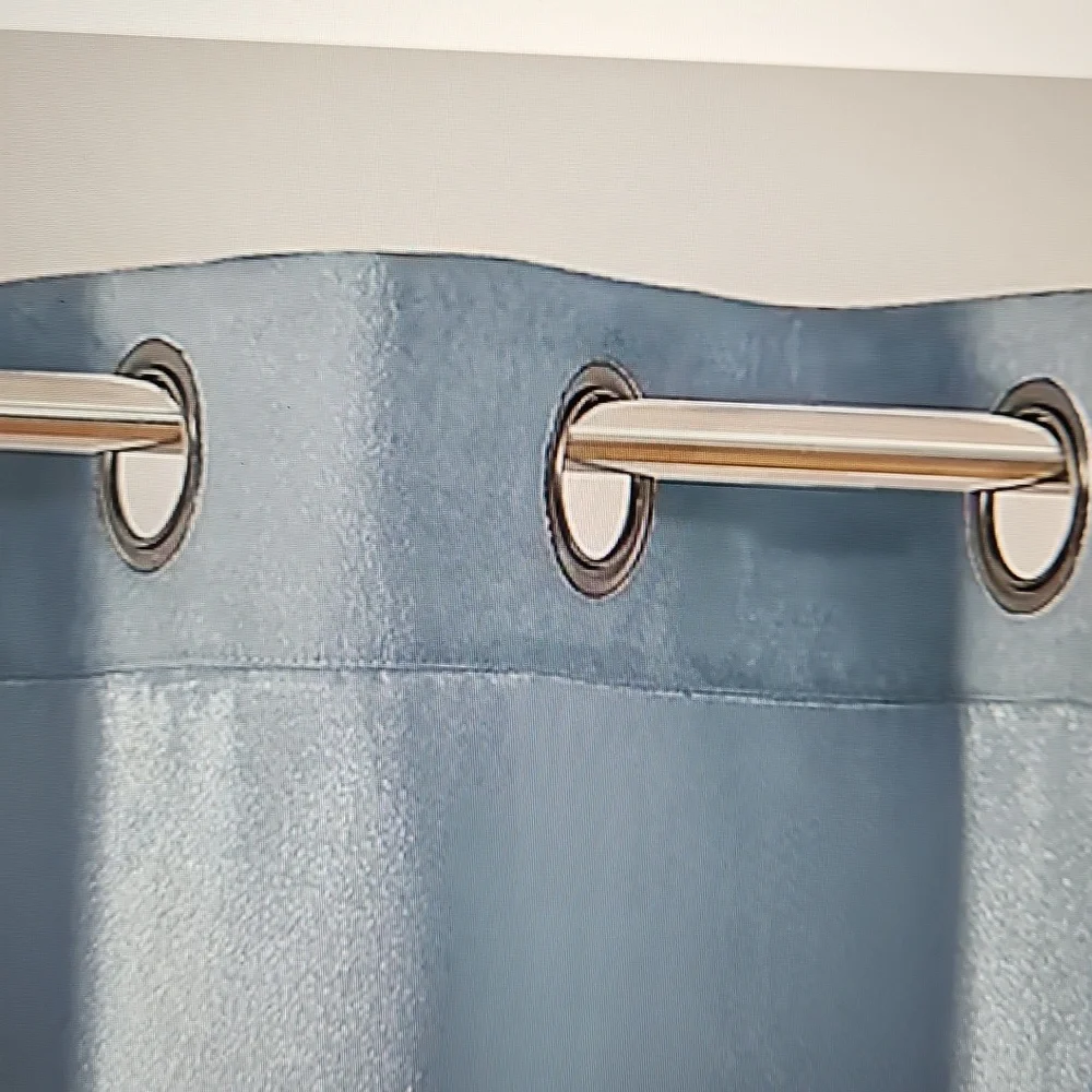 Sophisticated Sky Blue Drapes